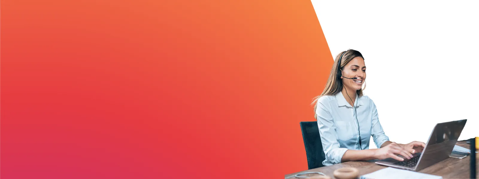 banner for the support page